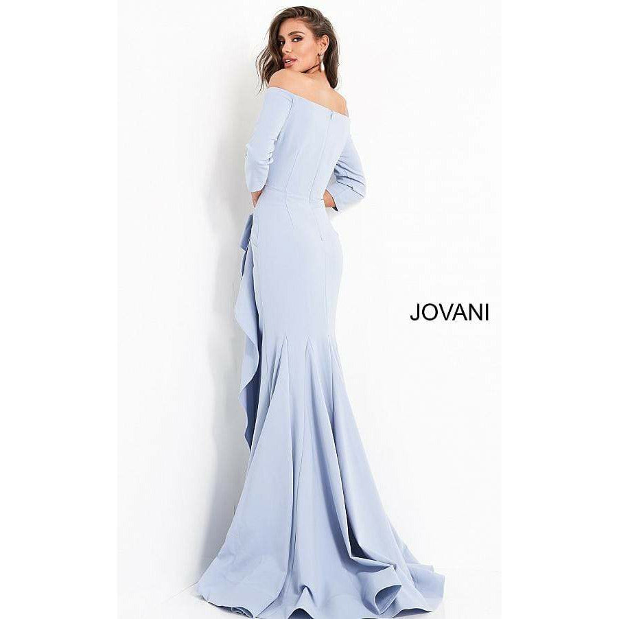 Jovani 00446 Off the Shoulder Ruched ...